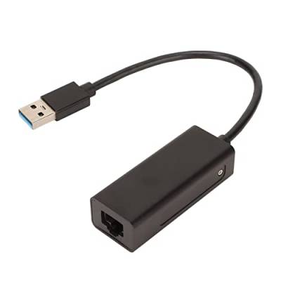 USB C auf RJ 45 Ethernet-Adapter, RTL8156B Hochgeschwindigkeits-USB-Ethernet-Adapter für Desktop-Laptop, Kompatibel mit NBASE TTM, Unterstützt 10 100 1000 M 2,5 G Ethernet, von Goshyda