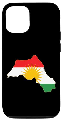 Hülle für iPhone 14 Flaggenkarte von Kurdistan von Greater Kurdistan