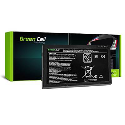Green Cell® 8P6X6 PT6V8 Laptop Akku für Dell Alienware M11x R1 R2 R3 M14x R1 R2 R3 (Li-Polymer Zellen 4000mAh 14.8V Schwarz) von Green Cell