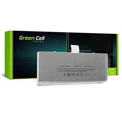 Green Cell PRO Cell A1280 Laptop Akku für Apple MacBook 13 A1278 2008 (Li-Polymer Zellen 52Wh 10.8V Silber), AP07 von Green Cell