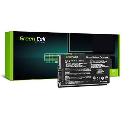 Green Cell Standard Serie A32-F80 Akku für ASUS F50 F50GX F50Q F50SV F50Z F80 F80S N60 N80 X60 X61 X61G X61GX X61S X61SL X61Z Laptop (6 Zellen 4400mAh 11.1V Schwarz) von Green Cell