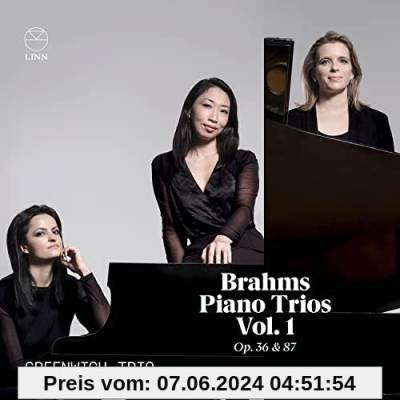 Brahms: Klaviertrios Vol.1, Op.36 & 87 von Greenwich Trio