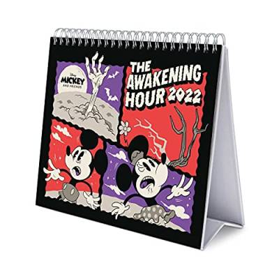 Grupo Erik Tischkalender 2022 - Disney Mickey Mouse Kalender 2022 Tischkalender - Tischplaner 2022 Planer 2022 von Grupo Erik