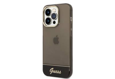 Guess Handyhülle Guess PC/TPU Camera Outline Translucent Case für iPhone 14 Pro Max sch von Guess