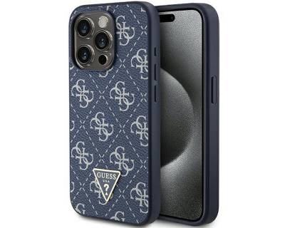 Guess Smartphone-Hülle Guess 4G Triangle Metal Logo für Apple iPhone 15 Pro Max Schutz Hülle von Guess