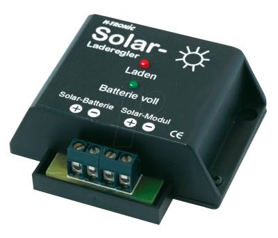 SOLARLADER - Solarladeregler für Solarpanels bis max. 53 W von H-Tronic