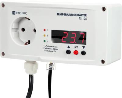 TS 125 - Temperaturschalter -55...+125°C von H-Tronic