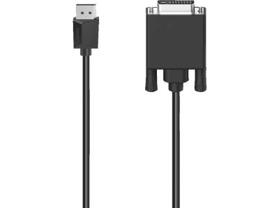 HAMA DisplayPort-Stecker auf DVI-Stecker, Kabel, 1,5 m von HAMA