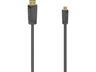 HAMA HDMI Stecker Typ A auf D (Micro), Kabel, 1,5 m von HAMA