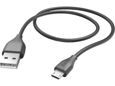 HAMA USB-A auf Micro-USB, Ladekabel, 1,5 m, Schwarz von HAMA