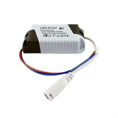 LED Transformer Driver,8-18W / 8-24W LED Trafo Konstantstrom, 24-68V / 24-86V DC Anschluss,Deckenleuchte Led Licht Lampe Treiber Adapter Trafo Netzteil(8-24w) von HEIBTENY