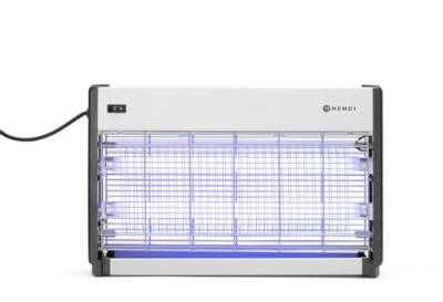 HENDI Insektenvernichter, Insektenkiller, Insektenfanggerät, Elektronisch, Inkl. 2 UV-A Lampen, 230V, 40W, 485x90x(H)310mm, ABS Kunststoff von HENDI