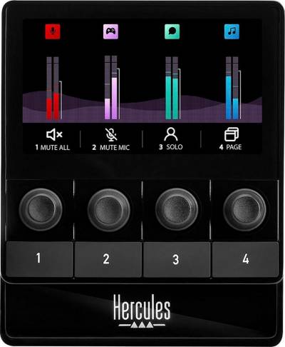 HERCULES DJ Controller Stream 100 von HERCULES