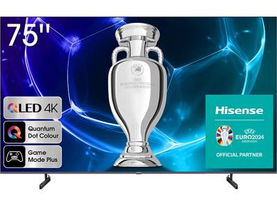 HISENSE 75A7KQ QLED TV (Flat, 75 Zoll / 189 cm, 4K, SMART TV, VIDAA U) von HISENSE