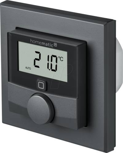 HMIP BWTH-A - Wandthermostat mit Schaltausgang, anthrazit von HOMEMATIC IP