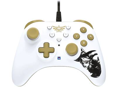 HORI Horipad Turbo Switch (Zelda) Controller Weiß/Gold für Nintendo von HORI