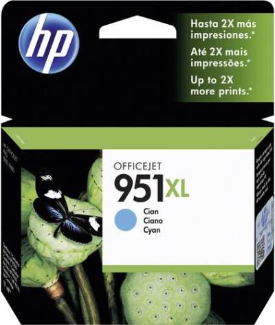 HP 951XL Druckerpatrone Original Cyan CN046AE Tinte von HP