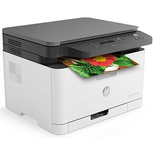 AKTION: HP Color Laser MFP 178nwg 3 in 1 Farblaser-Multifunktionsdrucker grau mit CashBack von HP