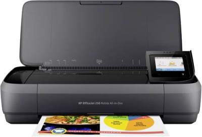 HP OfficeJet 250 All-in-One Farb Tintenstrahl Multifunktionsdrucker A4 Drucker, Scanner, Kopierer Ak von HP