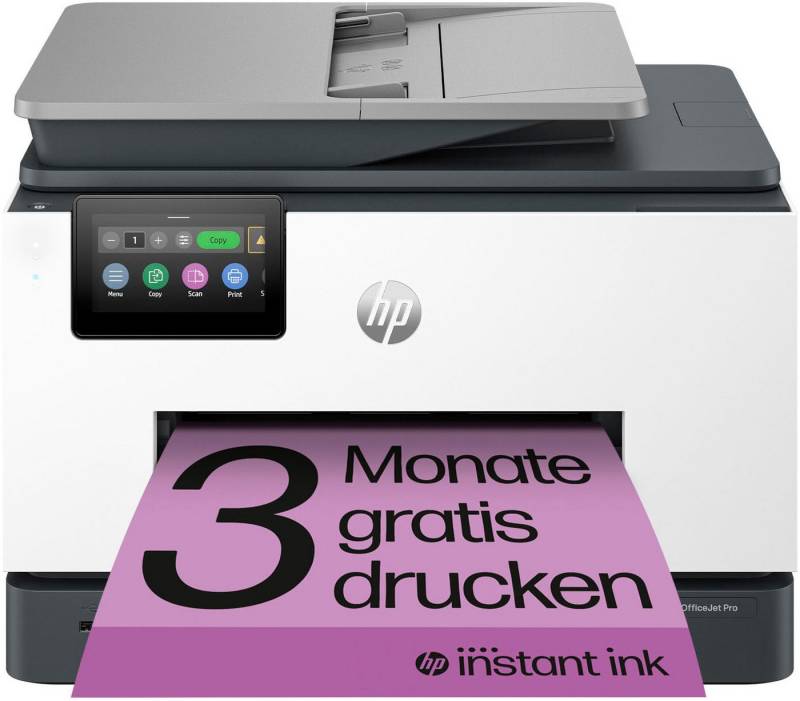 HP OfficeJet Pro 9132e Multifunktionsdrucker, (Bluetooth, LAN (Ethernet), WLAN (Wi-Fi), Wi-Fi Direct, 3 Monate gratis Drucken mit HP Instant Ink inklusive) von HP