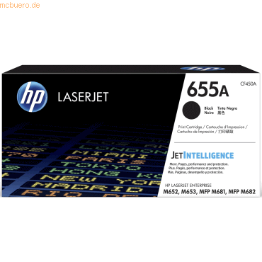 HP Toner-Kartusche HP 655A schwarz von HP