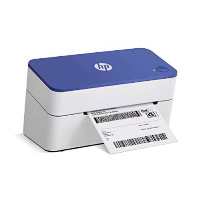 HP Work Solutions Kompakter Versand 4x6 Thermo-Etikettendrucker Benutzerfreundlicher Hochgeschwindigkeitsdrucker mit 203 DPI für das Home Office Unterstützt PC und Mac von HP