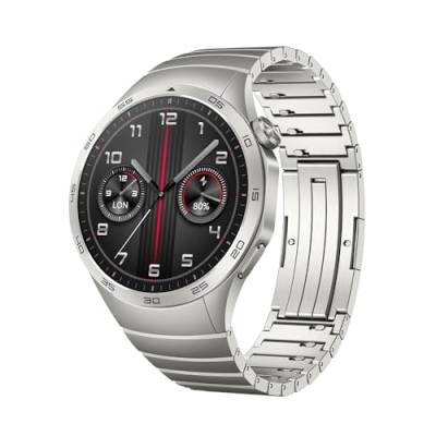 HUAWEI Watch GT 4 46mm Smartwatch, Oktagon Design, Bis zu 2 Wochen Akkulaufzeit‌, Erweitertes 24/7 Gesundheitsmanagement, Kalorienmanagement, Kompatibel mit Android und iOS, Grau von HUAWEI