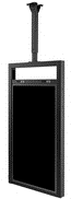 HAGOR Ceilingmount OM46N-D - Deckenhalterung für LCD-/Plasmafernseher - Schwarz - Bildschirmgröße: 116.8 cm (46) - für Samsung OM46N-D - Sonderposten von Hagor