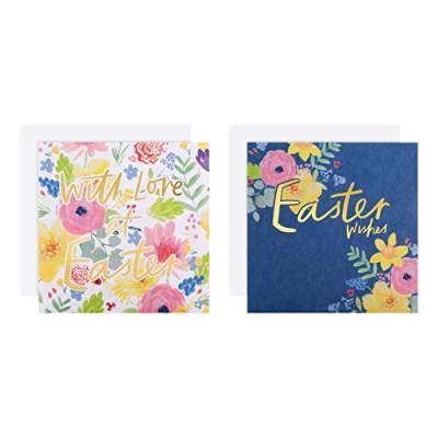 Hallmark Osterkarten für Wohltätigkeitsorganisationen – 10 Karten in 2 Blumen-Designs von Hallmark