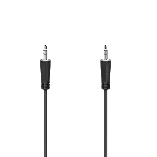 Hama Audio-Kabel, 3,5-mm-Klinken-St. - 3,5-mm-Klinken-St., Stereo, 0,5 m von Hama