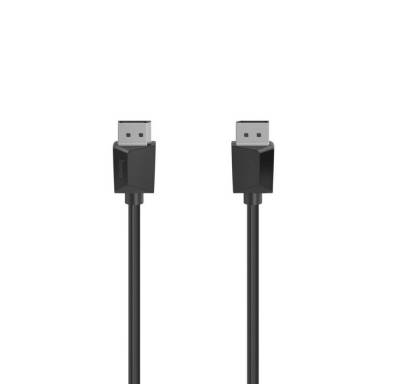 Hama DisplayPort-Kabel, DP 1.2, Ultra-HD 4K, 0,75 m schwarz (00200695) HDMI-Kabel von Hama