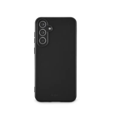 Hama Hülle für Samsung Galaxy S23 FE (Handyhülle, stoßfest, kratzfest, elegante Schutzhülle für Rückseite, weich, slim, softe Oberfläche, Wireless Charging kompatibel) schwarz von Hama