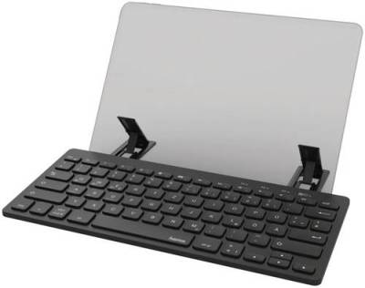 Hama  KEY4ALL X2100  Bluetooth® Tastatur Deutsch, QWERTZ Schwarz von Hama
