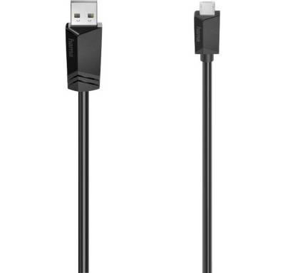 Hama Micro-USB-Kabel, USB 2.0, 480 Mbit/s, 0.75 m USB-Kabel von Hama