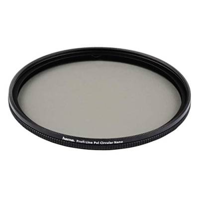 Hama Polfilter 52 mm Wide (Zirkular Polarisationsfilter, Objektivfilter, Schutzfilter mit NMC16 Beschichtung, Foto Filter, ultra dünn, Kamera Filter mit Nano Beschichtung, inklusive Filterbox) von Hama