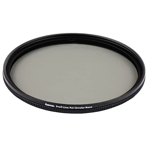 Hama Polfilter 72 mm Wide (Zirkular Polarisationsfilter, Objektivfilter, Schutzfilter mit NMC16 Beschichtung, Foto Filter, ultra dünn, Kamera Filter mit Nano Beschichtung, inklusive Filterbox) von Hama