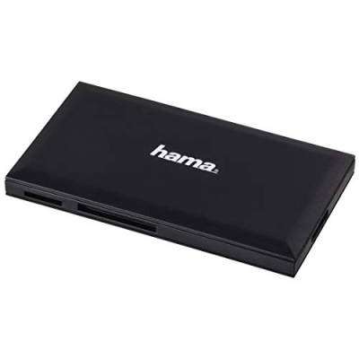 Hama USB-3.0-Multi-Kartenleser, SD/microSD/CF/MS, schwarz von Hama