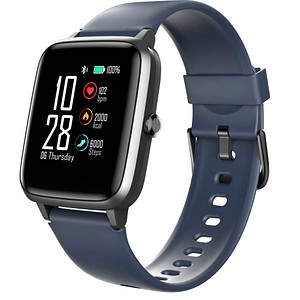 hama Fit Watch 4900 Smartwatch blau, schwarz von Hama