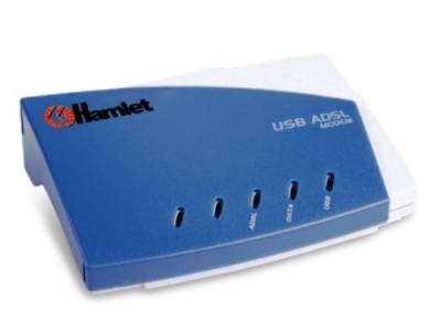 Hamlet Modem ADSL SU Porta USB 2.0 von Hamlet