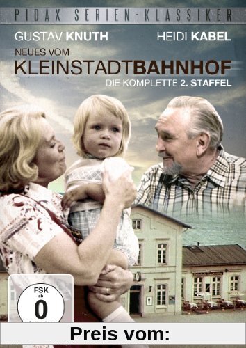 Pidax Serien-Klassiker: Neues vom Kleinstadtbahnhof - Die komplette 2. Staffel [2 DVDs] von Hans Heinrich