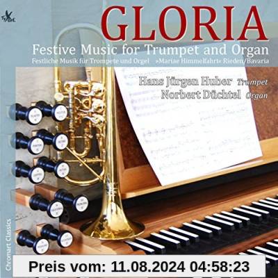 Gloria - Festliche Musik für Trompete und Orgel von Hans-Jürgen Huber