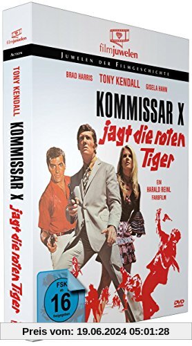 Kommissar X jagt die roten Tiger (Filmjuwelen) [DVD] von Harald Reinl
