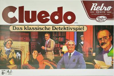 Cluedo Retro - Das klassische Detektivspiel von Hasbro