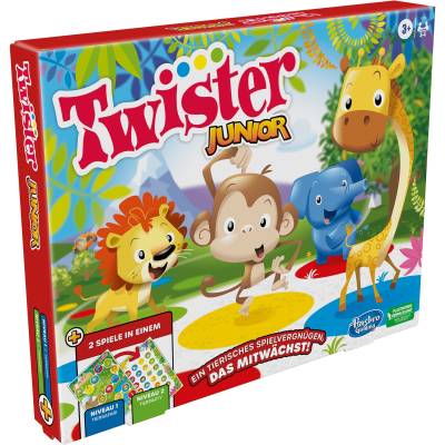 Twister Junior, Geschicklichkeitsspiel von Hasbro