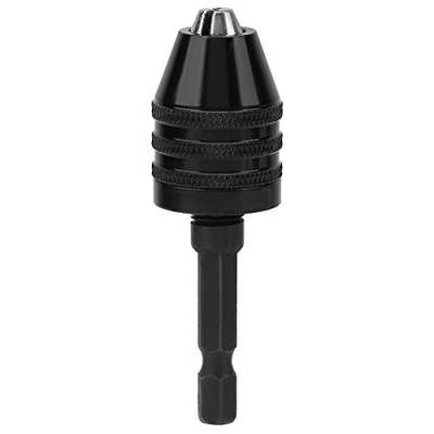 Heayzoki Bohrfutter, 0,3-6,5 mm schlüsselloser Bohrfutter 1/4 "Sechskantschaft-Schnellwechseladapter-Konverter, für Mini-Bohrmaschine, elektrische Schleifmaschine. von Heayzoki