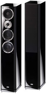 Aleva GT 602 /Stück Stand-Lautsprecher schwarz von Heco