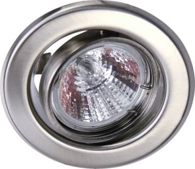 Heitronic 23552 DL6801 Einbauleuchte LED GU5.3 35W Edelstahl (gebürstet) von Heitronic