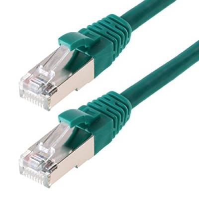 Helos CAT 5e Patchkabel (SF/UTP, 3 m) grün von Helos