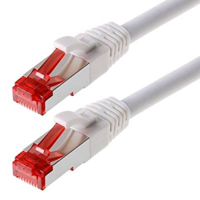 Helos Patchkabel S/FTP Cat 6 weiss 3 m von Helos