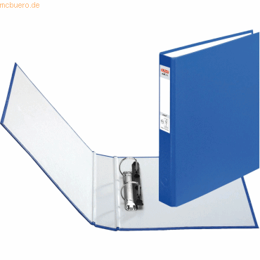 Herlitz Ringbuch A5 maX.file protect 2 Ringe 25mm blau von Herlitz